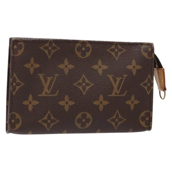 LOUIS VUITTON Monogram Bucket PM Accessory Pouch LV Auth 138740 - Picture 1 of 16